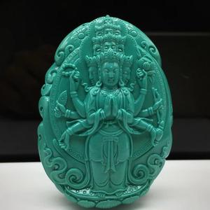 金源绿松石头像