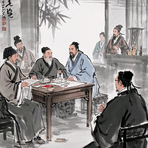 中式养生头像