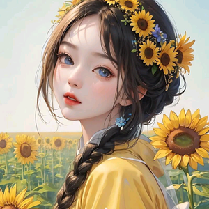 柒月头像