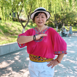 如意姐新疆舞分享头像