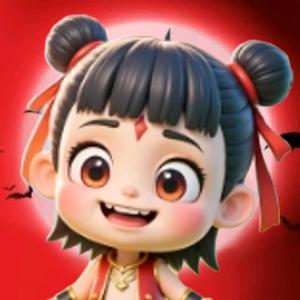 烫头哪吒头像
