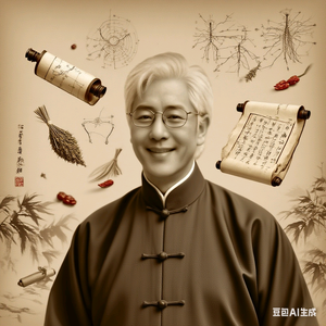 在田园中劳作的耕耘者头像