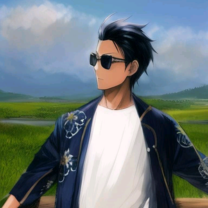 隆体笔锋头像