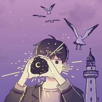 11想看日落头像