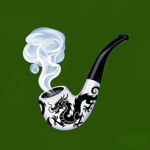 黑龙烟斗头像
