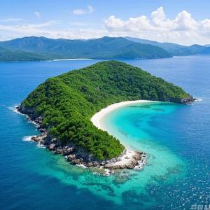 海岛美丽头像