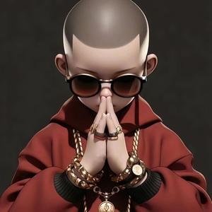 优美自强不息小白头像
