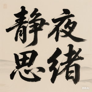 静夜思绪头像