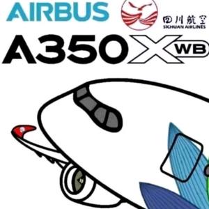 A350x四川航空头像