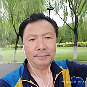 手机用户蓝色的云头像