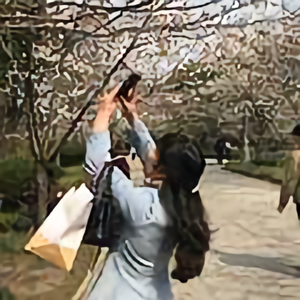 紫一水湄头像