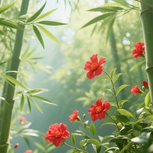 风过竹林头像