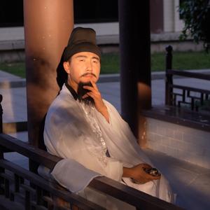 西安李白头像
