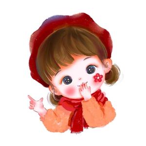 简单单追剧头像