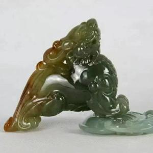 翡翠设计雕刻头像