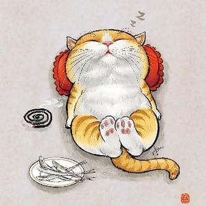 老猫猫叹世界头像