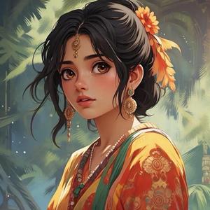 印度的风头像