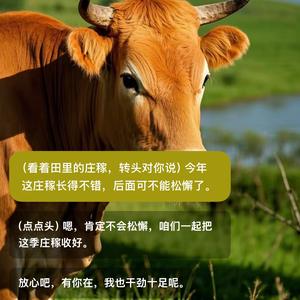 勤恳的老黄牛头像