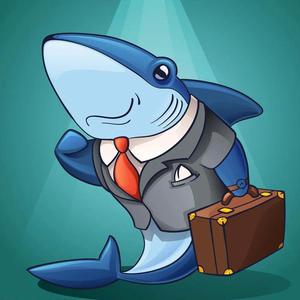 白鲨撸游戏头像