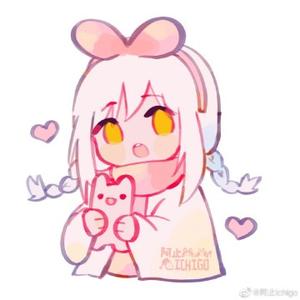 一只短尾兔头像