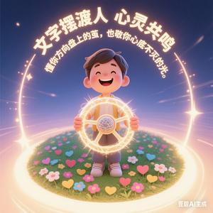 文字摆渡人头像