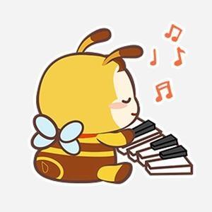 正能量鋼琴头像