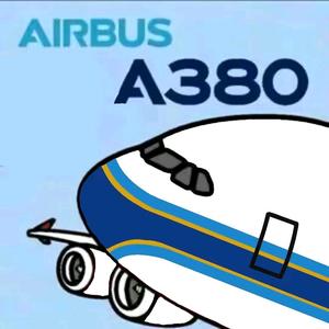 一个南航公司工作的A380头像