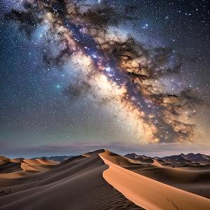 草原上观星的人头像