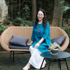 桔子红了手工拼布头像