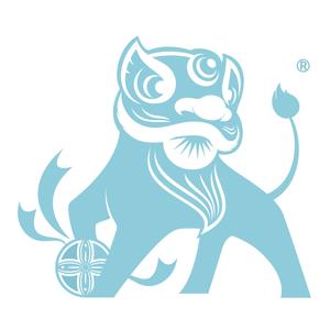 狮绣汝瓷头像