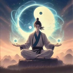 在海边守望璀璨的星空头像