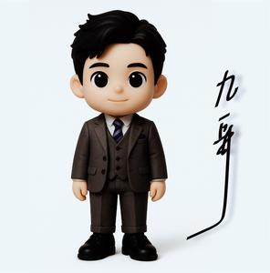 九哥3d打印IP头像