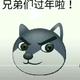小小的一耳狗头头像