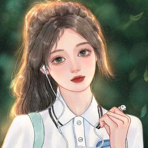 橘柚月白头像