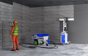 陈铁牛建筑抹灰机器人头像