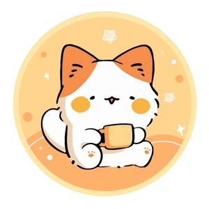 热心观众大橘猫头像