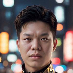 枫桥上赏月的旅人头像